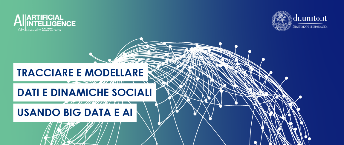Seminario dell'AI Lab di  intesa sanpaolo innovation center dedicato a come usare AI e Big Data per tracciare dati e dinamiche sociali