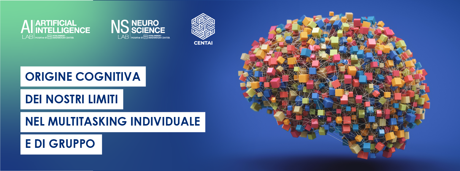 disegno di una rete di cubi connessi e colorati che forma un cervello