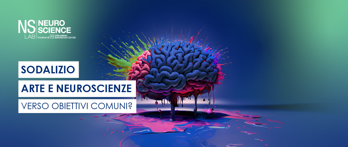 cervello disegnato con colori in modo artistico