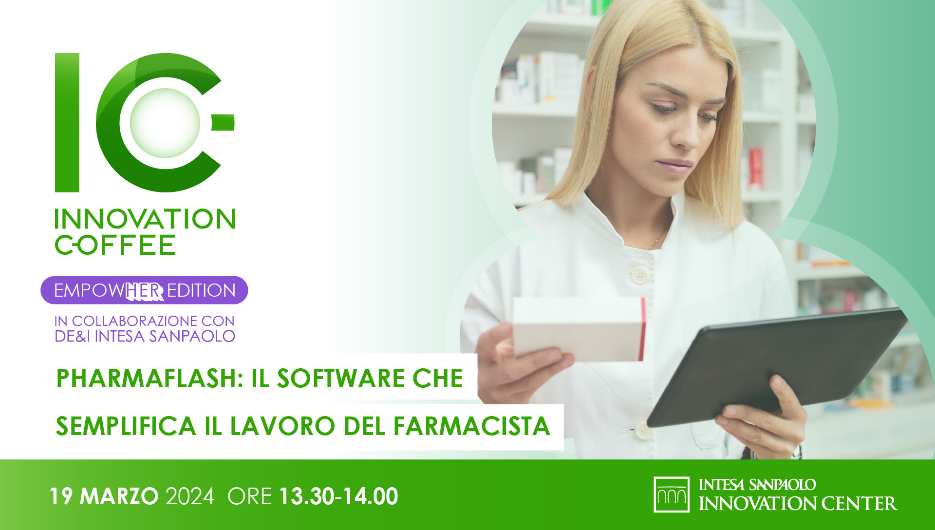 Locandina Innovation Coffee Pharmaflash