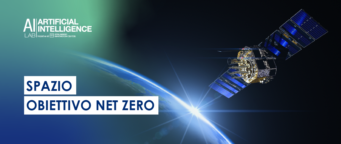 un satellite nello spazio
