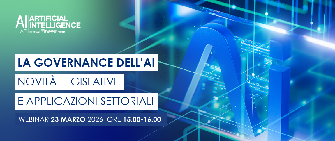 Scritta 3D che recita AI