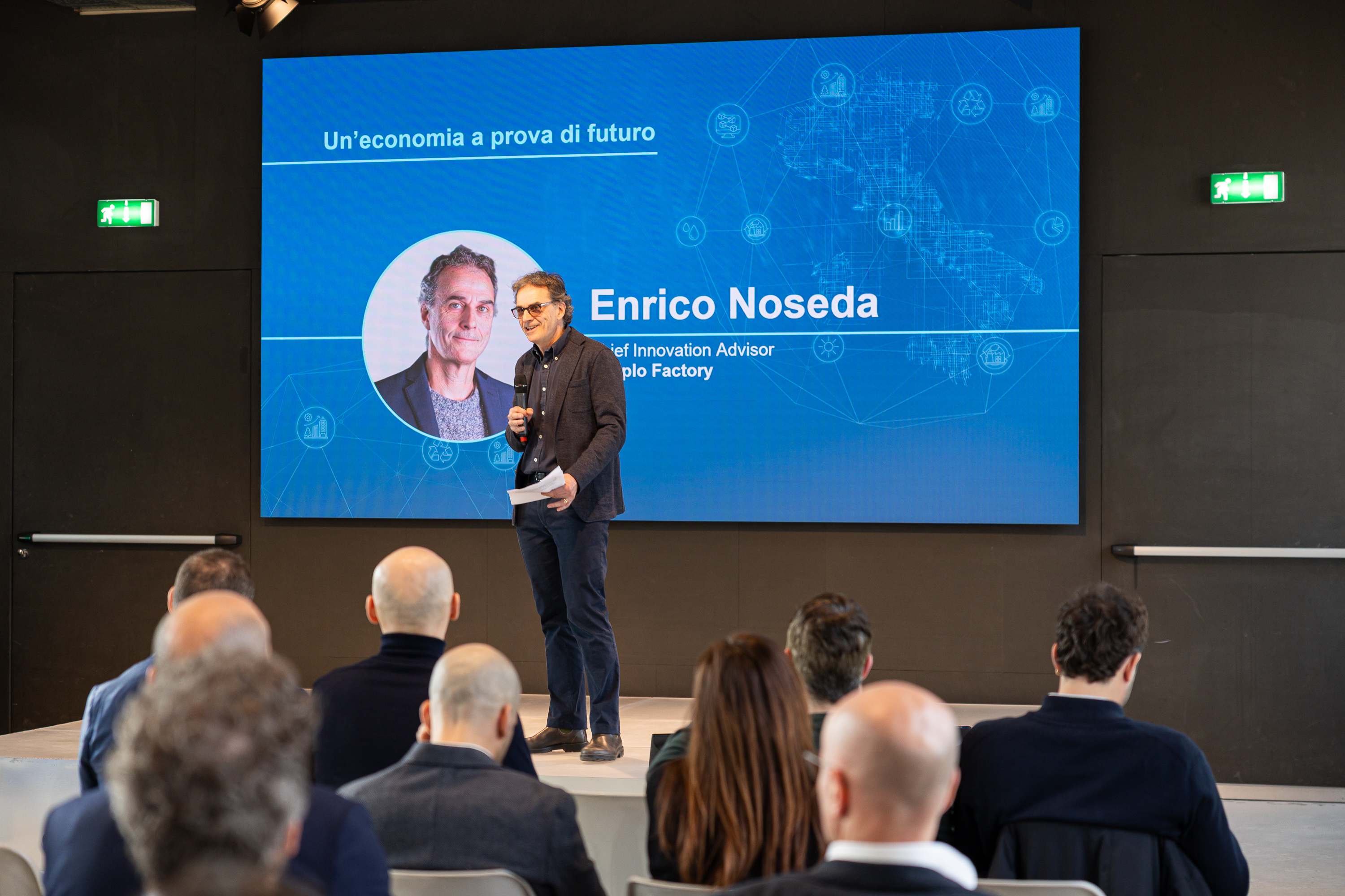 Enrico Noseda, Chief Innovation Advisor Cariplo Factory