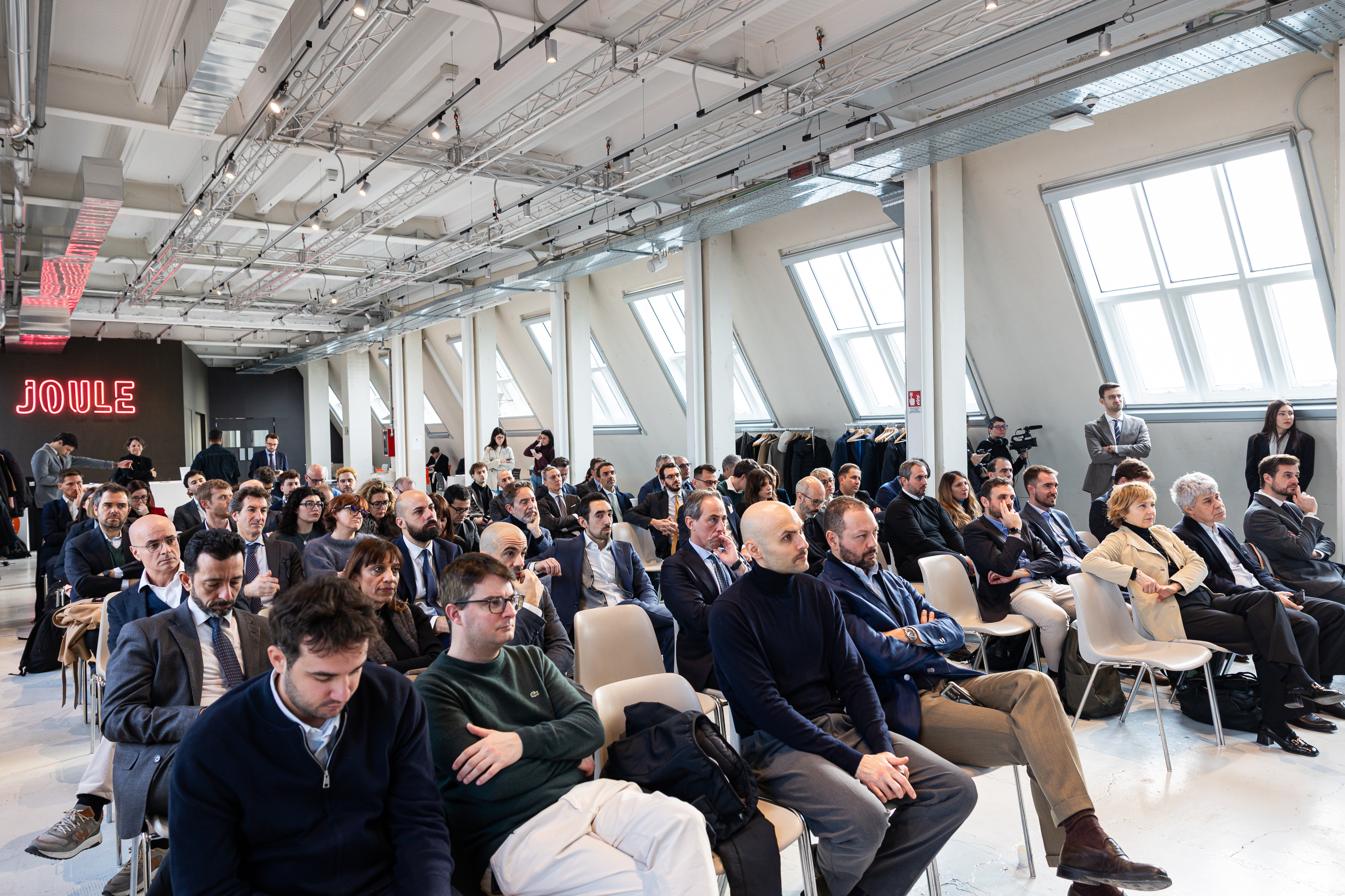 Platea dell'evento
