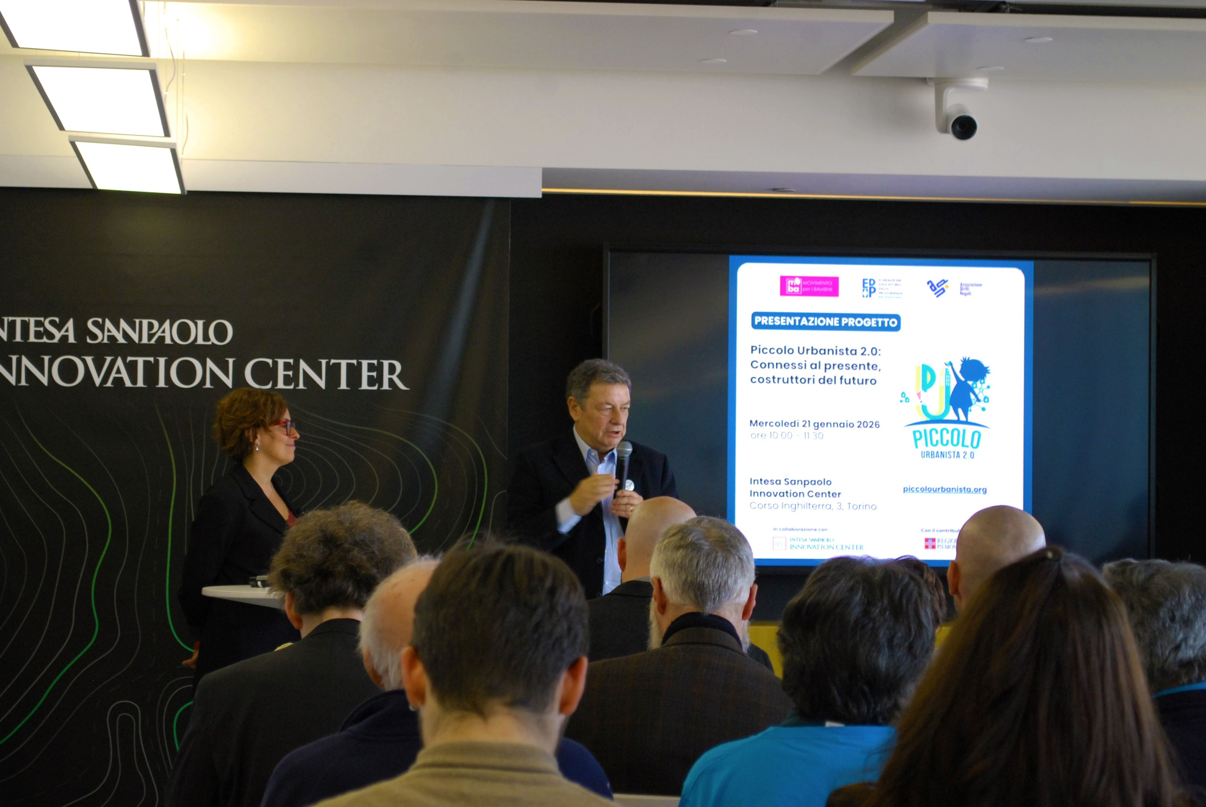 Il Presidente di CPD, Maurizio Montagnese che parla all'evento