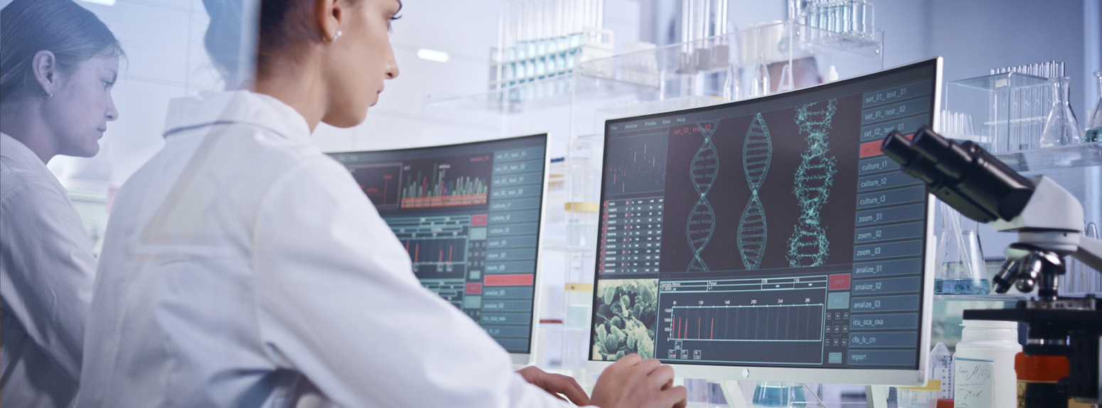 Laboratorio per il sequenziamento del genoma