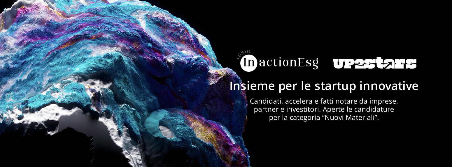 immagine di un nuovo materiale esemplificativa della call up2stars e in action esg dedicata ai nuovi materiali