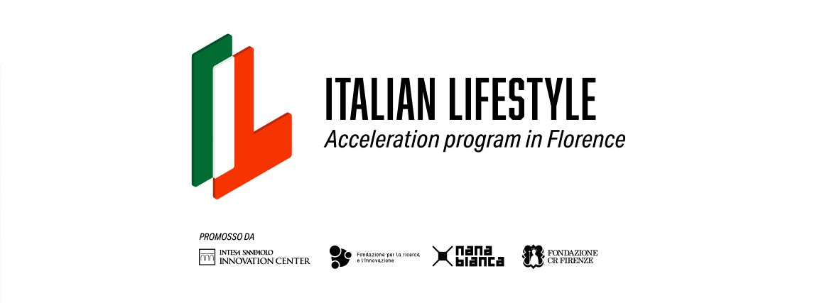 Logo Italian lifestyle accelerator program