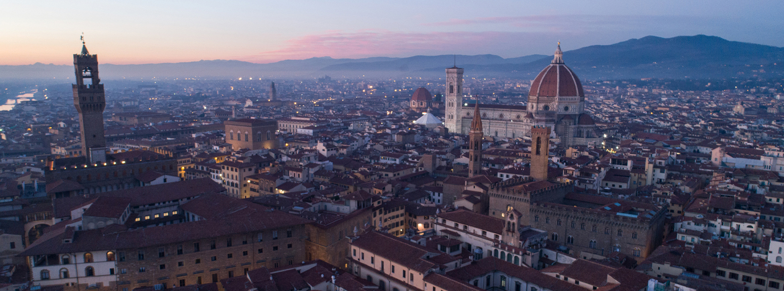 skyline of Florence, Italy