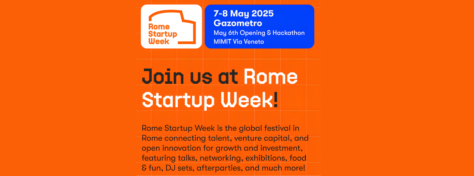 Immagine di Rome Startup Week 2025