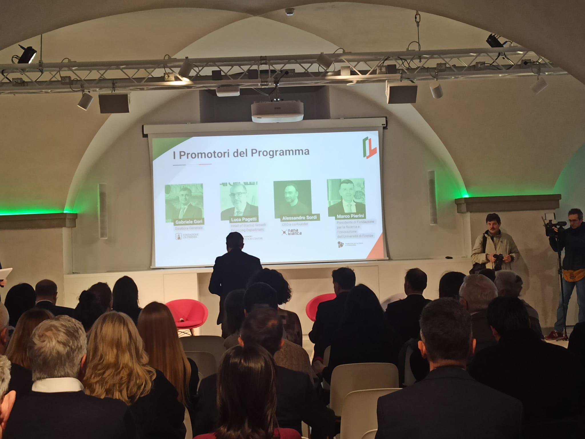 Immagine del panel durante la presentazione di Italian Lifestyle 2023