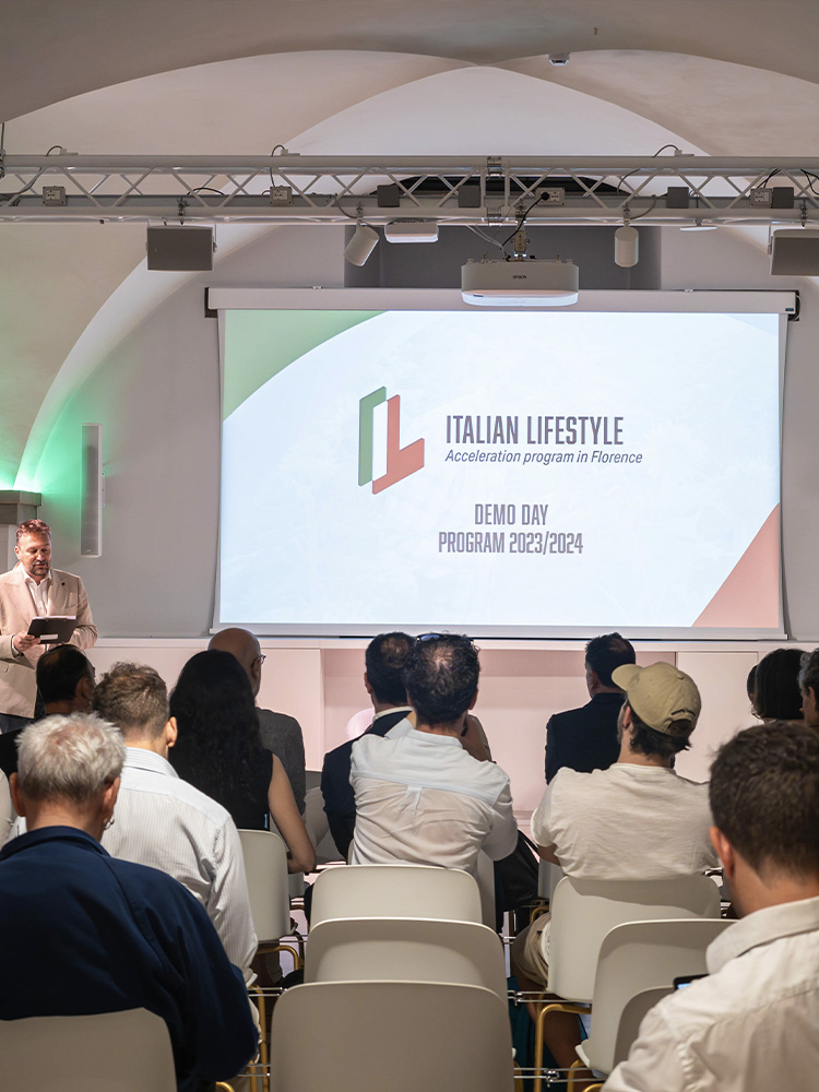 foto del demoday di Italian Lifestyle