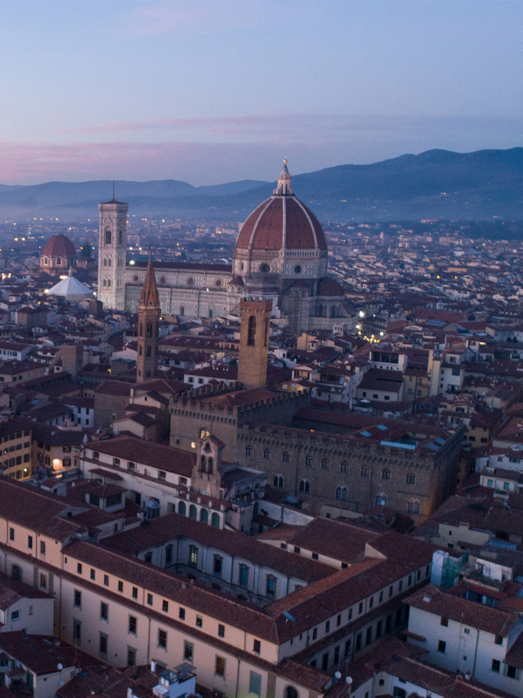 skyline of Florence, Italy