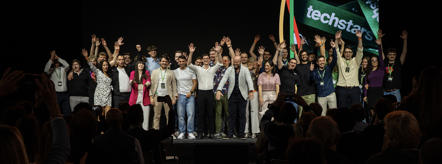 Immagine dei partecipanti del Techstars Demo Day 2025