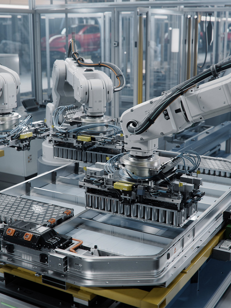 Fabbrica di EV Batteries