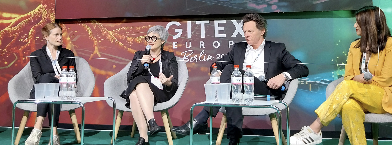 incontro gitex berlino 2025 - stefania vigna nel panel