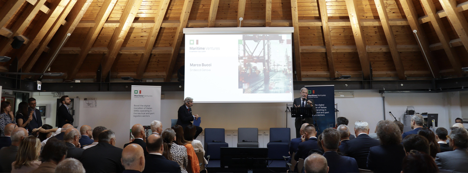 Presentazione Maritime Ventures - Marco Bucci Sindaco di Genova