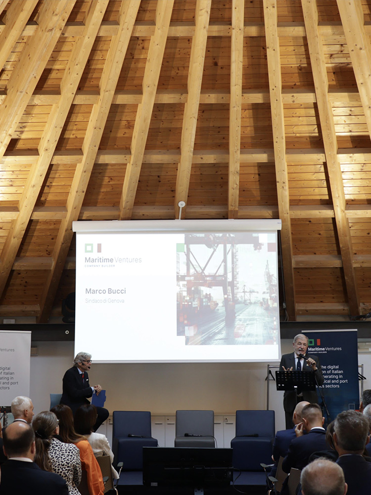 Presentazione Maritime Ventures - Marco Bucci Sindaco di Genova