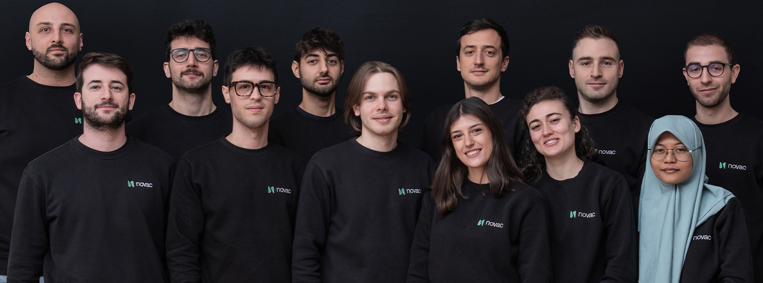 il team della startup novac