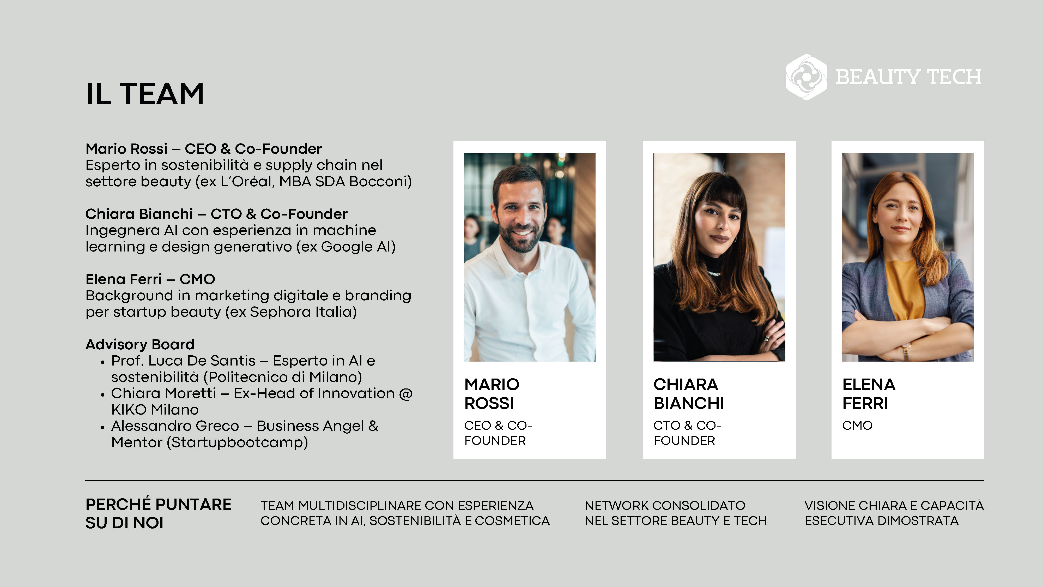 Il team di Beauty Tech