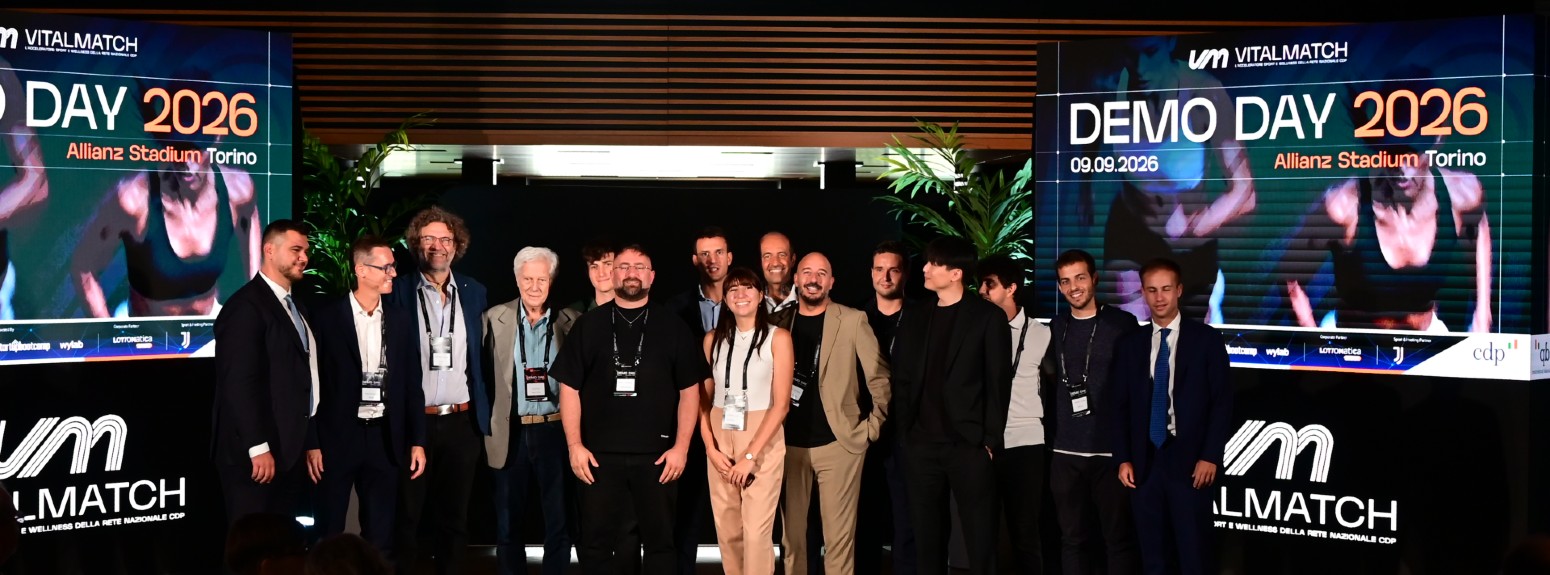 startup vitalmatch sul palco
