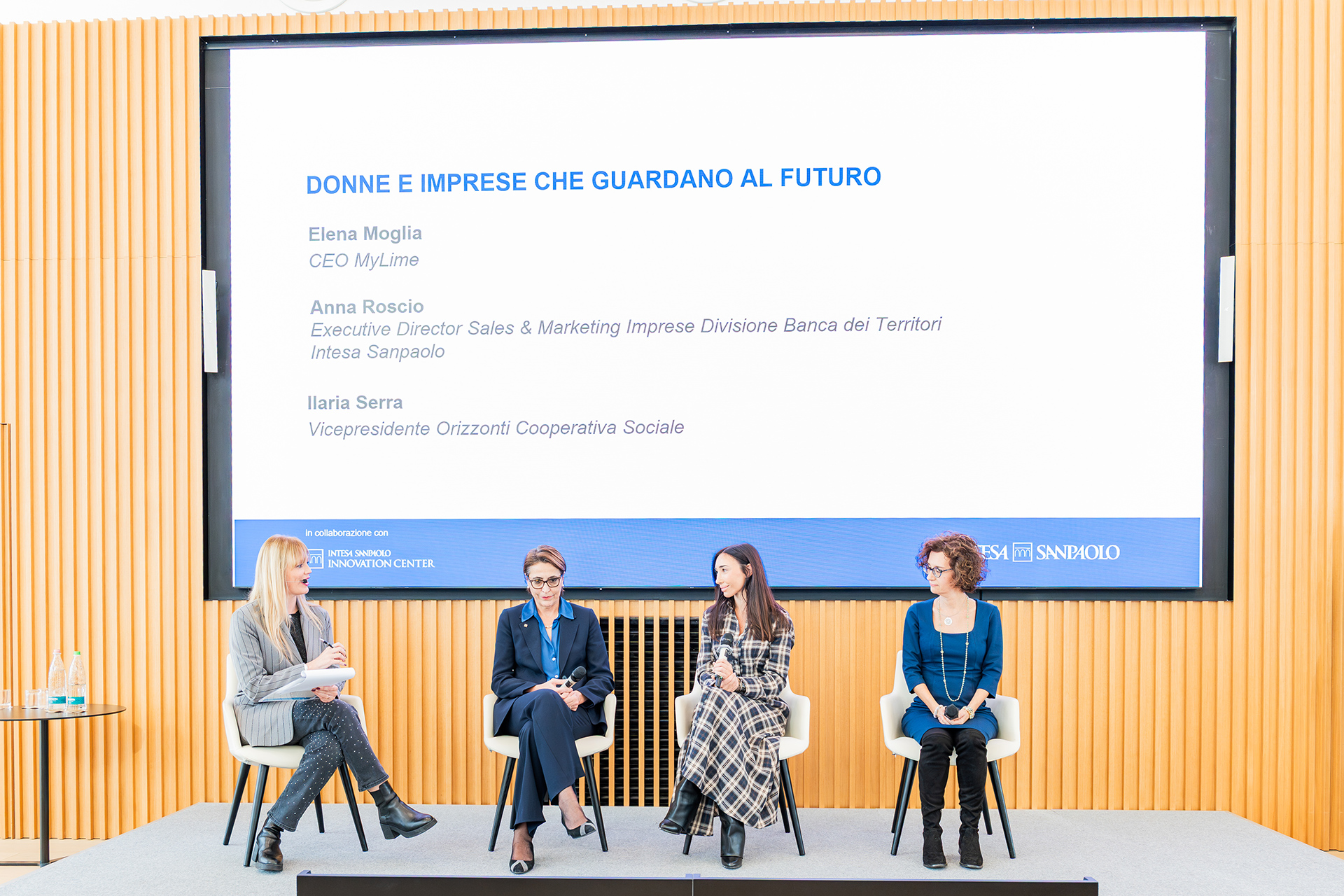 Panel con Anna Roscio Elena Moglia e Ilaria Serra